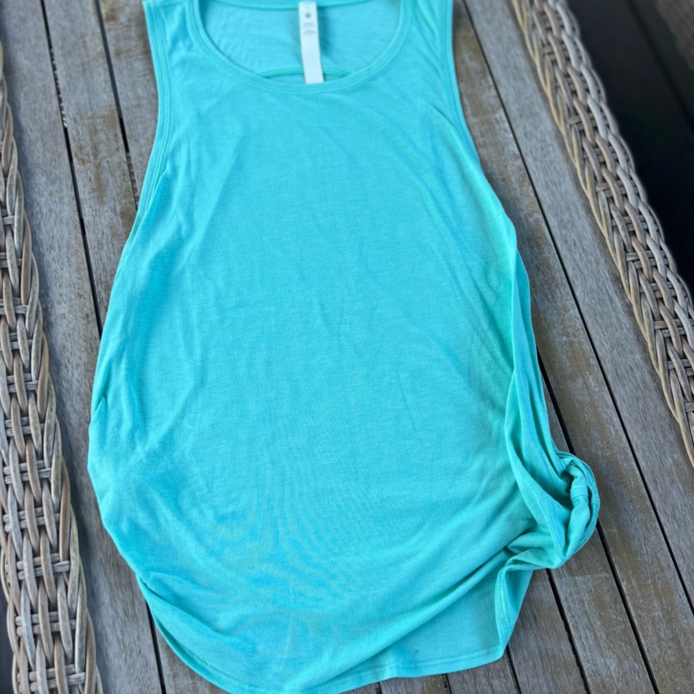 lululemon athletica Turquoise Tank Top
